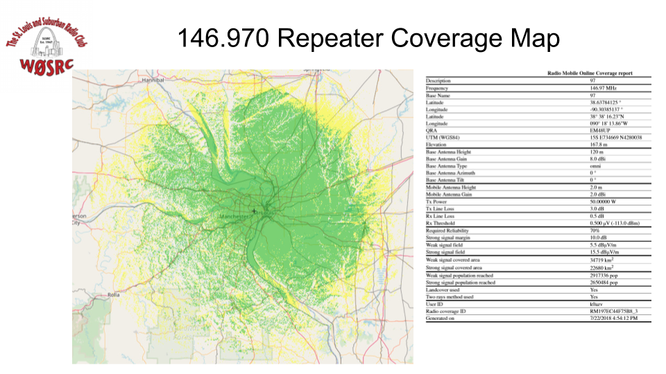 SLSRC Repeater Coverage Maps – St. Louis & Suburban Radio Club – W0SRC